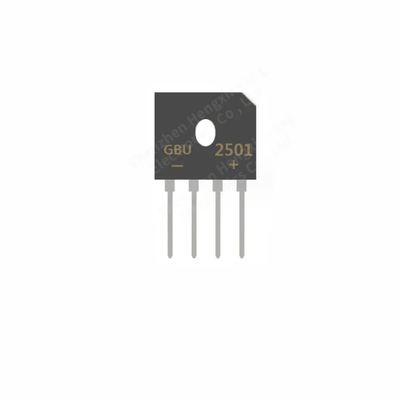 10PCS   GBU2501 package GBU 20A 100V rectifier bridge diode