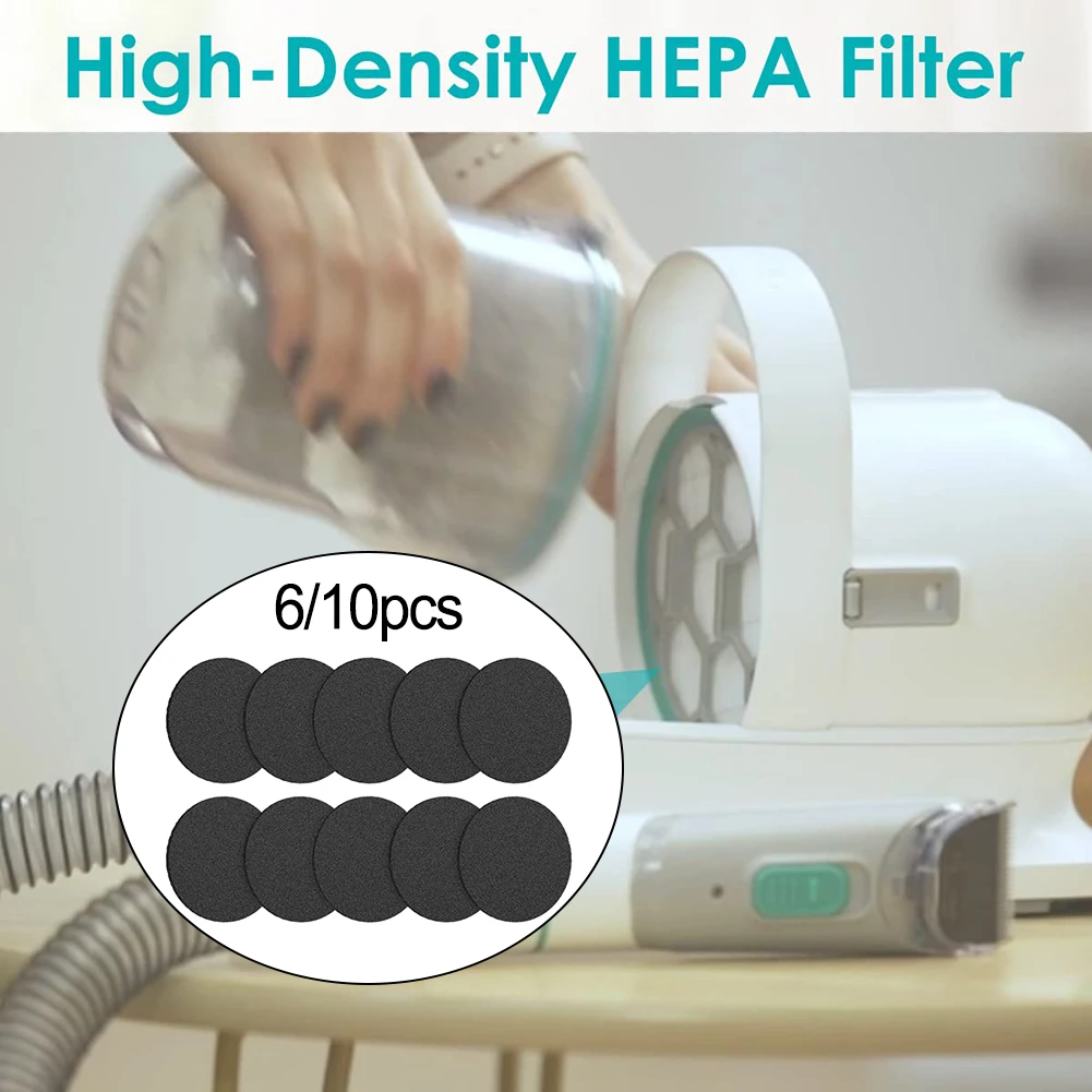6/10pcs Sponge Filter Replacement For/for Neapot P1 Pro Vacuum Suction Grooming Kit Household Cleaning Tool