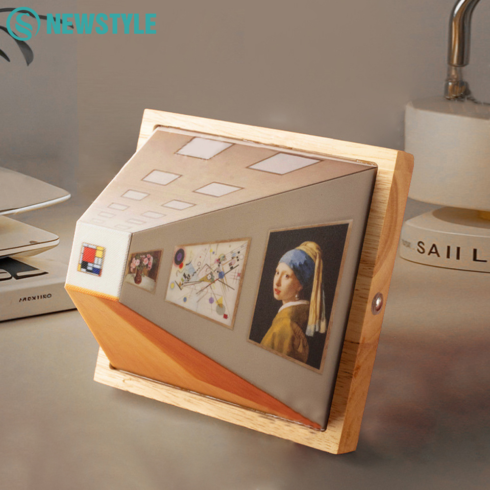 Oeil nu 3D visuel veilleuse applique optique Art atmosphère applique murale 3 couleurs mural peinture lumière