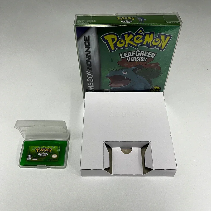 Pokemon Series GBA Game Cartridge In Box Emerald/Ruby/FireRed/Leafgreen/Sapphire No Manual