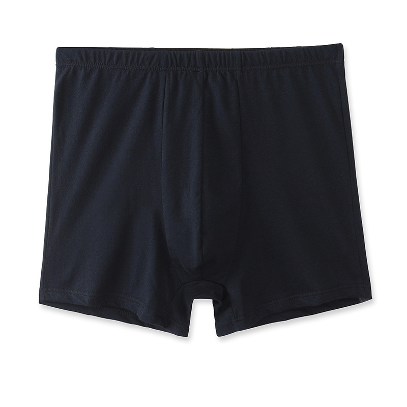 4 pièces 100% coton hommes Boxer Pantie Lot sous-vêtement ample grand court coton grande taille sous-vêtements pour hommes Boxer mâle 8XL 9XL 10XL