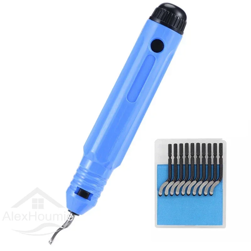 Tay Burr Cắt Tỉa Dao BS1010 NB1100 Edge Nạo Ống Tông Đơ Cắt HSS Nhựa Kim Loại Gỗ Deburring Dụng Cụ Thô Edge Tẩy Trang
