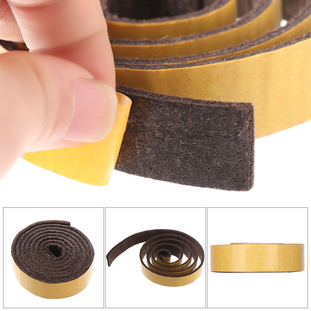 2/2.5/3/4/5cm cuscinetti in feltro per gambe autoadesivi per mobili tappetino antiscivolo protezione per pavimenti resistente all'usura