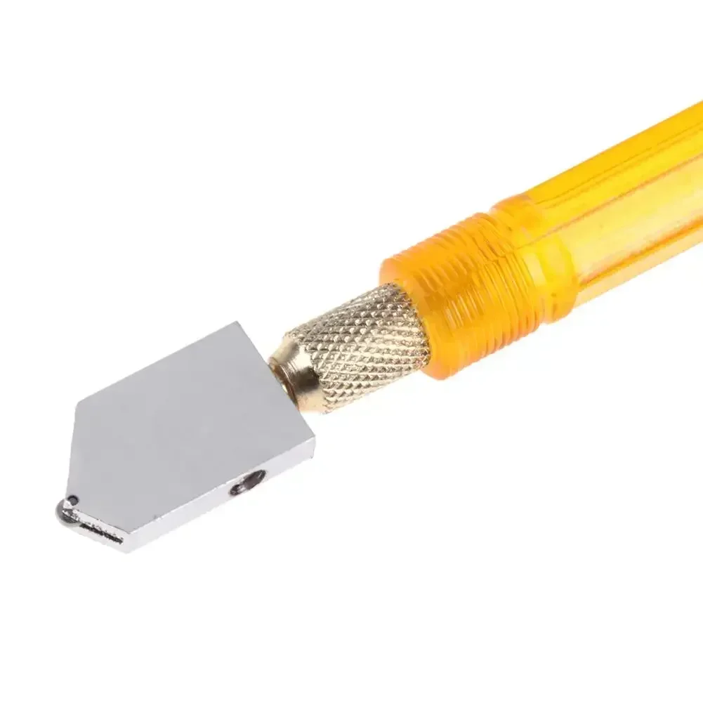 1PCS Diamond Glass Cutter 3-12mm 170mm Oil Feed Diamond Cutter Portable Wheel Blade Antislip Handle For DIY Tile Craft Cutting