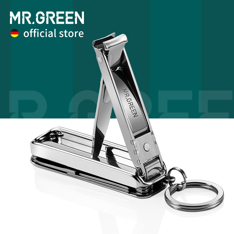 MR.GREEN-Coupe-ongles multifonctionnel en acier inoxydable, six limes à ongles canoniques, ouvre-bouteille, petits ciseaux