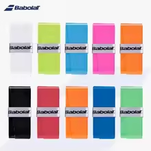 1 ชิ้น Babolat เทนนิส Overgrip Sticky ไม้เทนนิสแบดมินตัน Racket Grip Antislip Handle Grip พาเดลเทนนิส Grip Sweatband