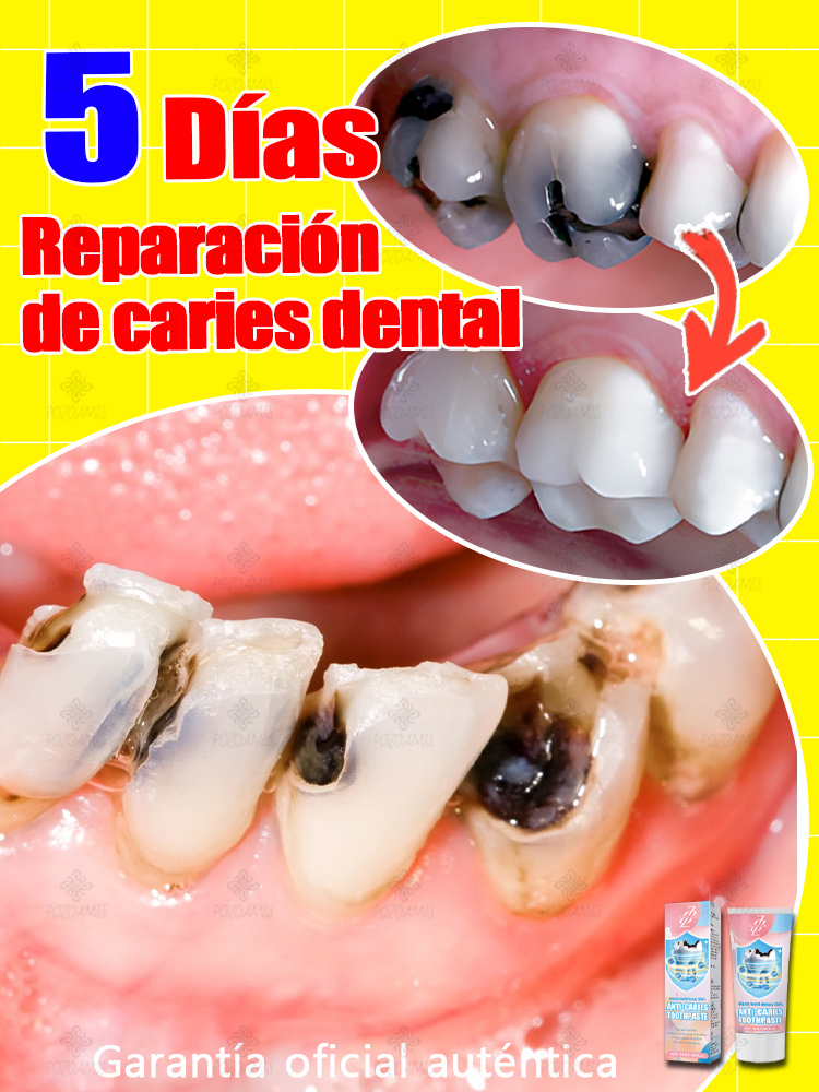Reparar las caries, eliminar el dolor de muelas, restaurar y blanquear los dientes.