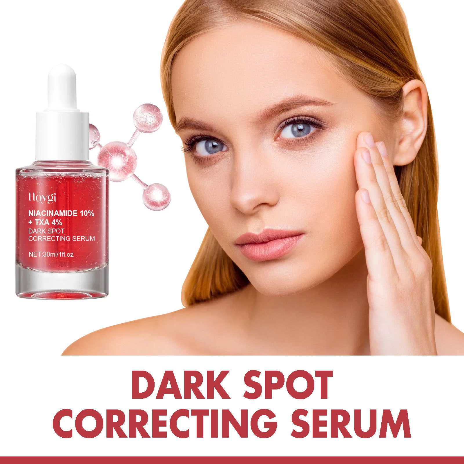 Niacinamide Serum Donkere Vlek Corrigeren Hydraterende Verhelderende Reiniging Poriën Vervagen Fijne Lijntjes Make-Up Remover Koreaanse Huidverzorging