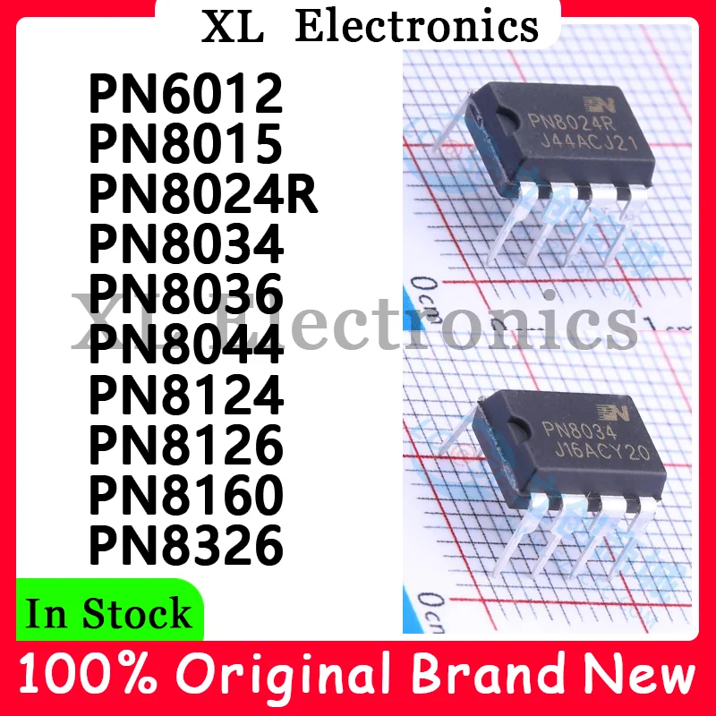 10 unids/lote PN6012 PN8015 PN8024R PN8034 PN8036 PN8044 PN8124 PN8126 PN8160 PN8326 nuevo Original