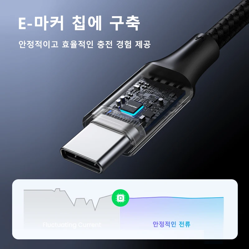UGREEN 100W USB 타입 C to USB C 케이블 맥북 아이폰17 16 아이패드 삼성 샤오미 PD 고속 충전기 코드 5A E-마커 칩