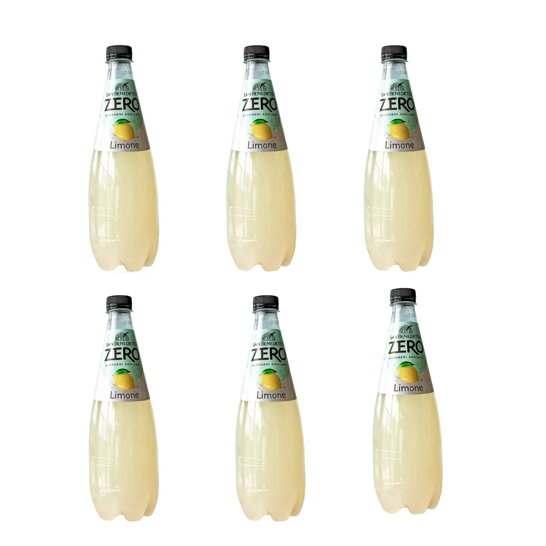Lemoniada cytrynowa zero 6 x 750ml - San Benedetto