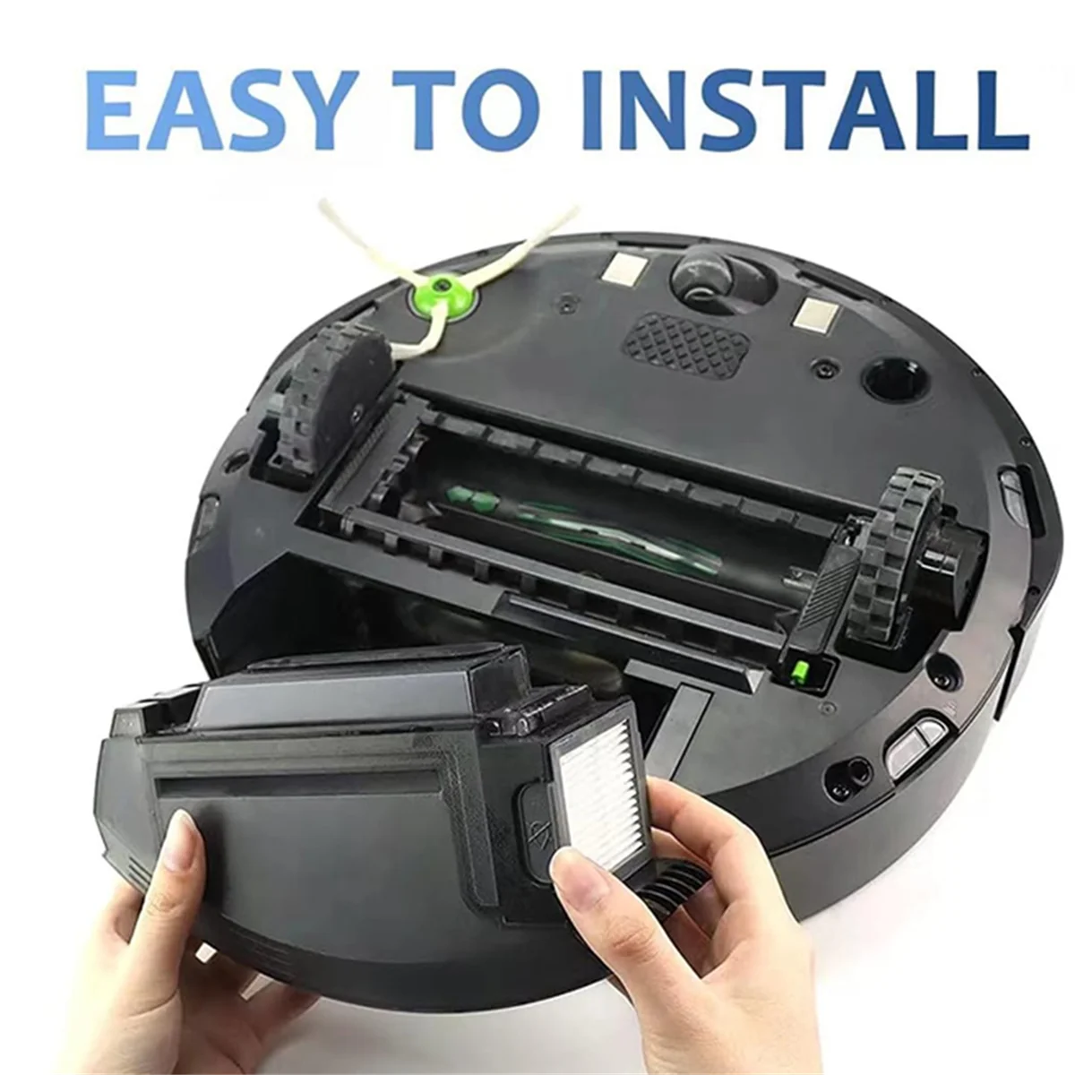 HEPA Filter for IRobot Roomba Evo I,E,J Series:E5 E6 E7 I1 I3 I4 I5 I6 I7 I8 J7 and All Plus Robotic Vacuum Cleaners