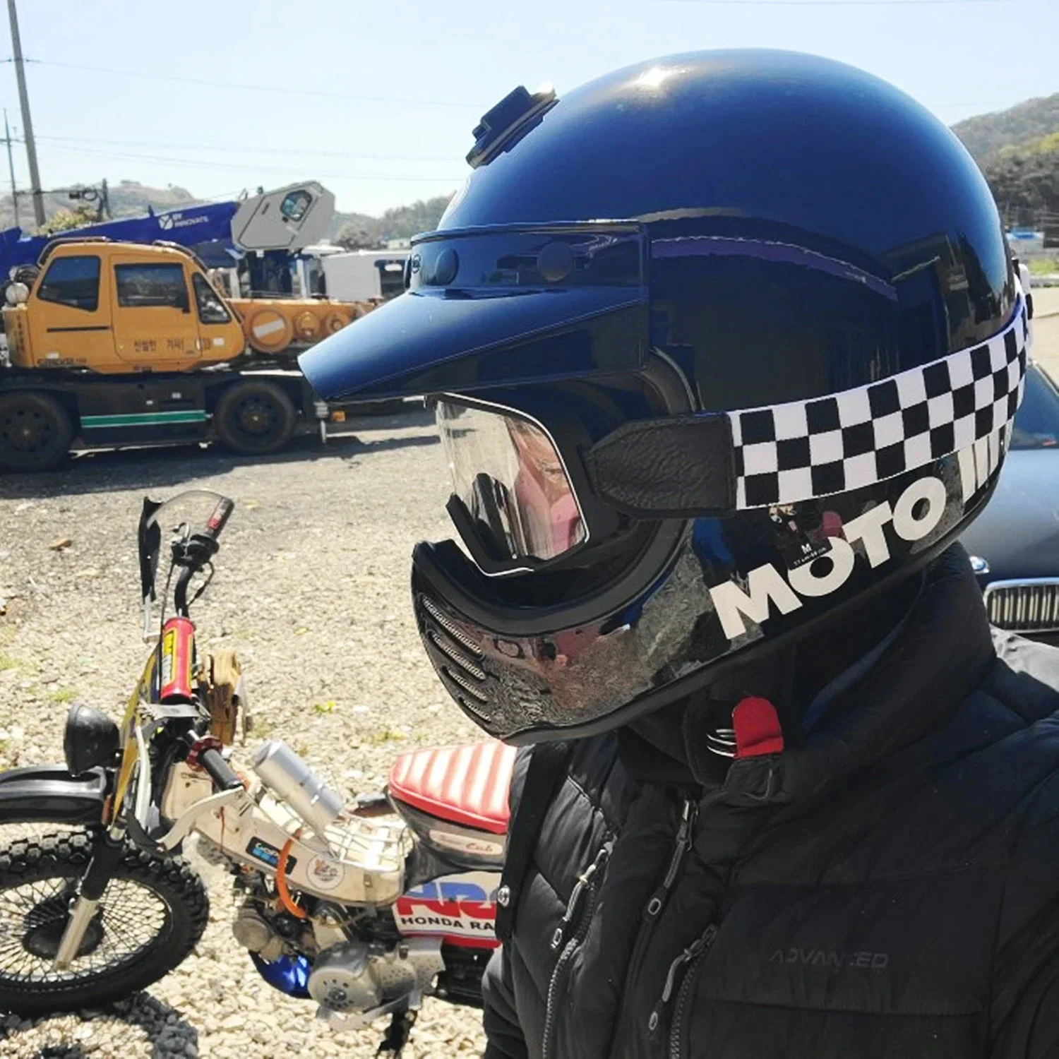 2021 レトロオートバイゴーグルメガネ防風モトクロスサングラスヴィンテージヘルメットメガネサイクリングレーシングカフェレーサー