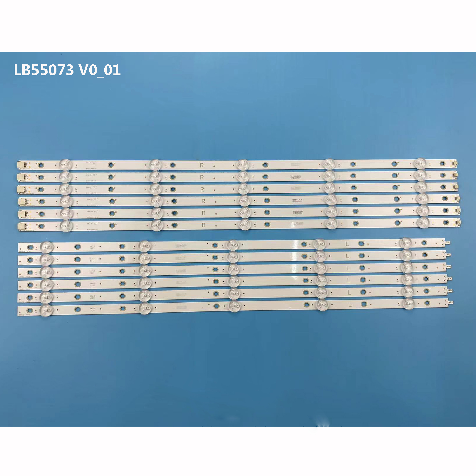 Лента светодиодной подсветки для Philips 55PUS6503/12 55PUS6703/12 55PUS7303/12 55PUS7503/12 55PUS6162/12 210BZ05DL 210BZ05DR