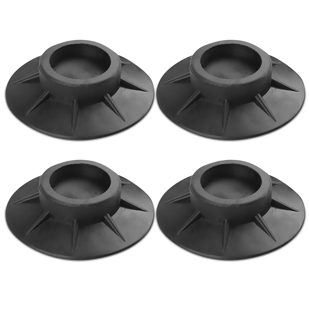 Almohadillas antivibración para pies, alfombrilla antideslizante silenciosa para patas de goma, soporte para lavadora, amortiguadores, almohadilla antideslizante, 4 Uds.