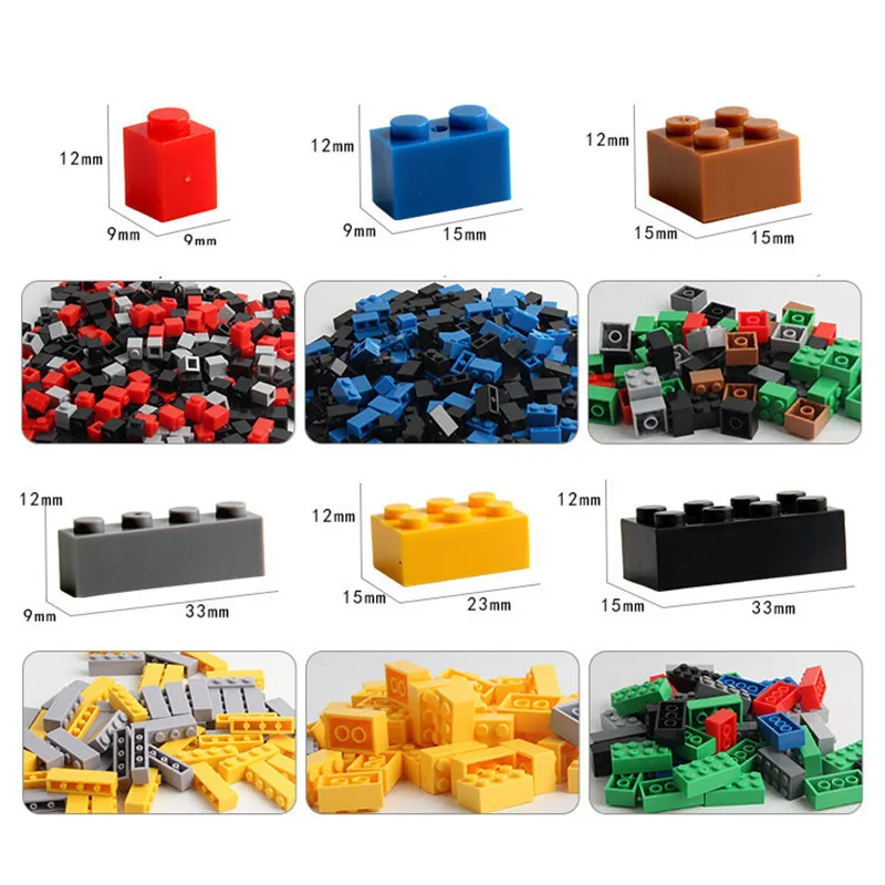 1000 DIY Creative Building Blocks ชุด Urban CLASSIC Building Blocks ประกอบของขวัญวันเกิดของเล่นเพื่อการศึกษาเด็ก