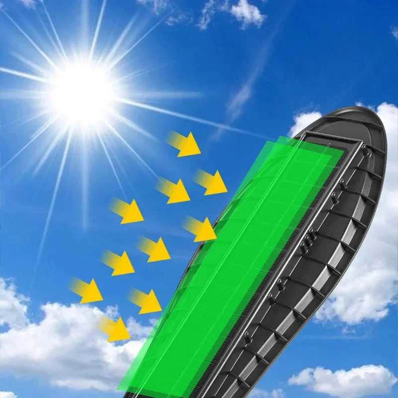 Farola Solar mejorada de 168LED, LED impermeable para exteriores, lámpara de pared para jardín, lámpara Solar de ángulo ajustable integrada de 10000mAH caliente