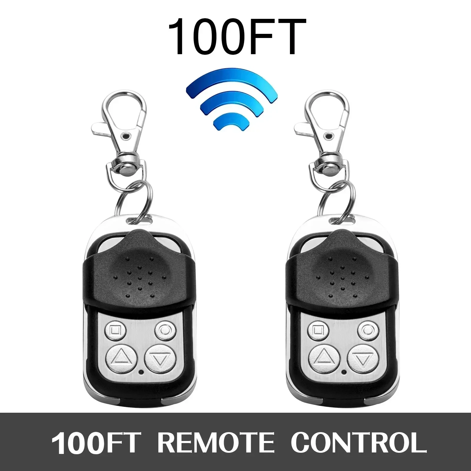 Gate Opener 1300LBS Electric Garage Door Opener Automatic Sliding 2 Keys With 4m Racks Operator for Hotel Factory School