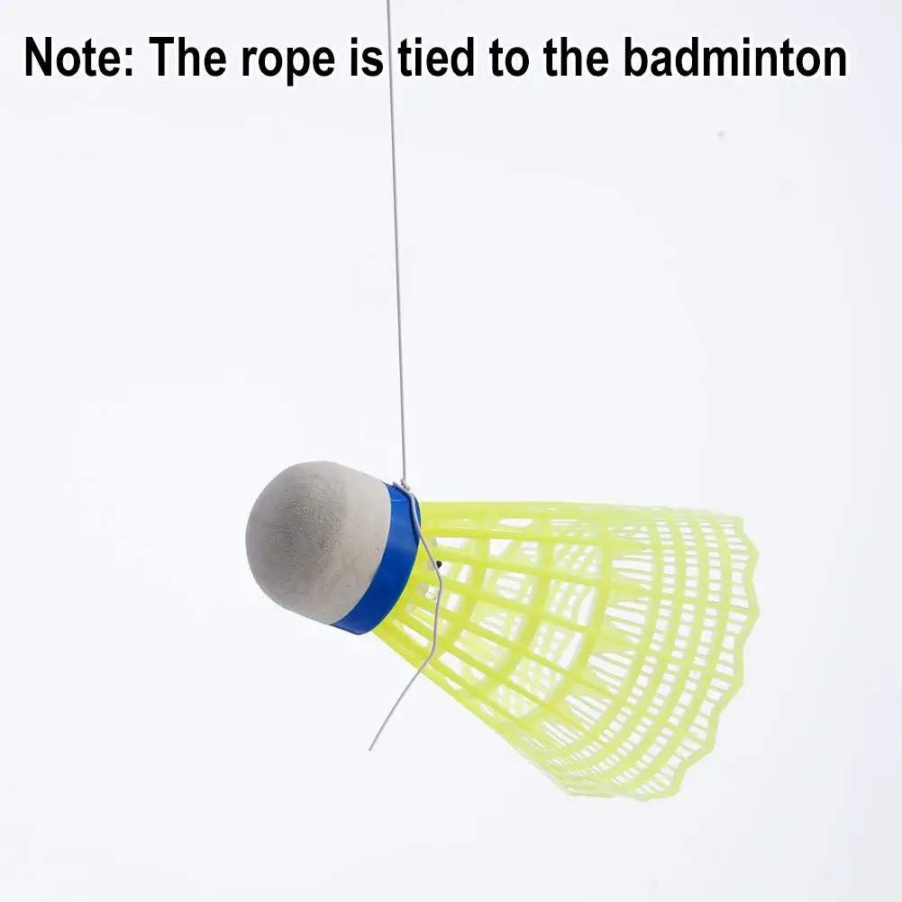 Portátil Profissional Badminton Trainer, Badminton Practice Robot, Self-Study Training, Rebound Tool, Shuttlecock Supplies
