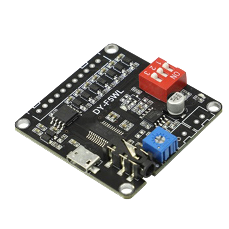 DY-F5WL 5W Voice Playback Module Supporting Micro-SD Card MP3 Music Player for Arduino