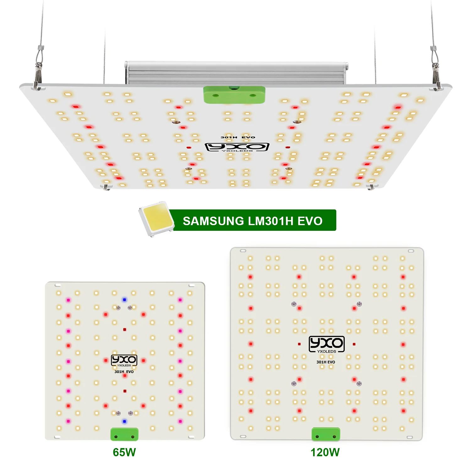 65W 120W LM301H EVO LED Grow Light Full Spectrum Sunlike Indoor Plant Flower Greenhouse Growing Lamp 660nm 395nm 730nm