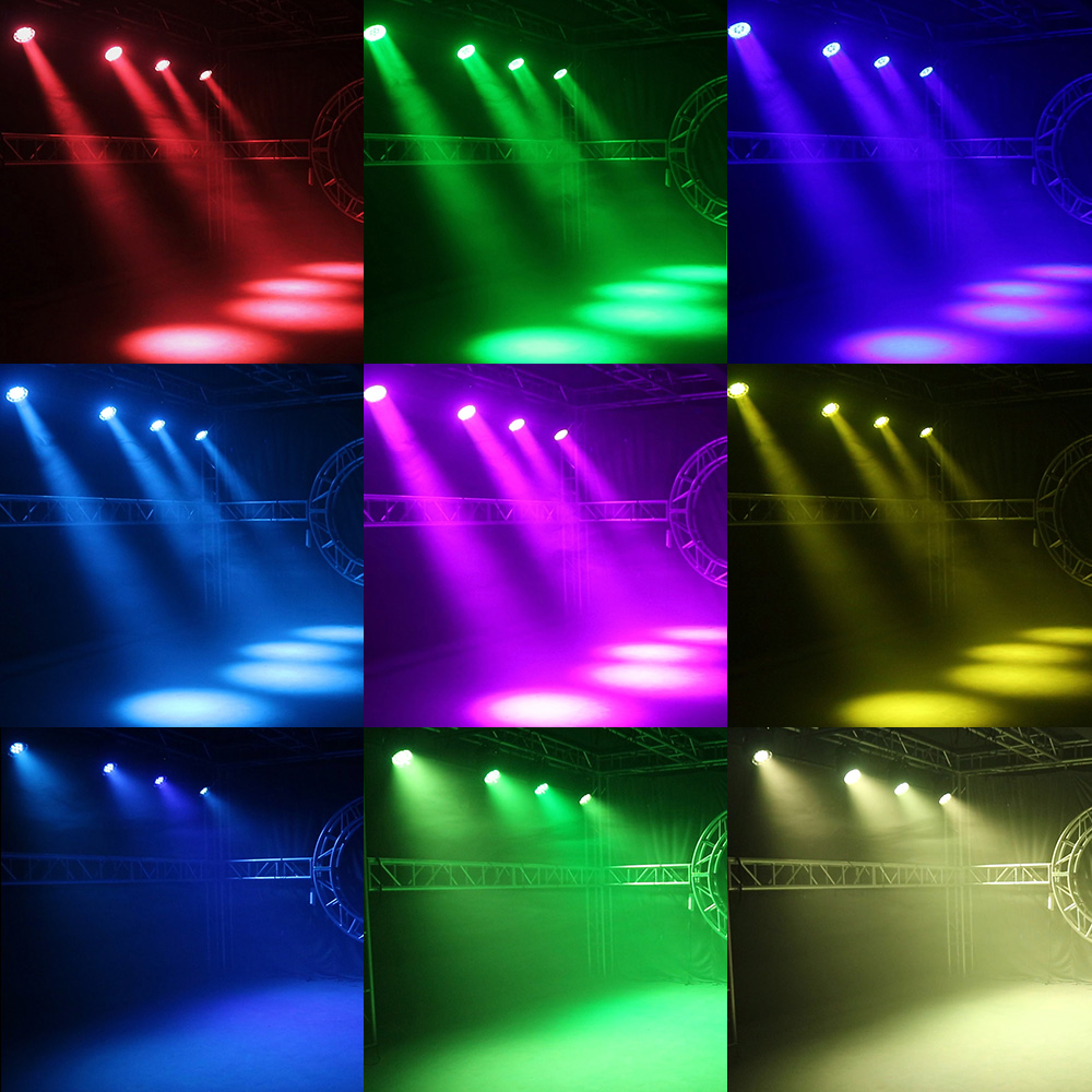 19x15W ซูม Beam Wash Moving Head Light สําหรับแสงเวที RGBW 4in1 LED และ DMX DJ ดิสโก้และไนท์คลับ