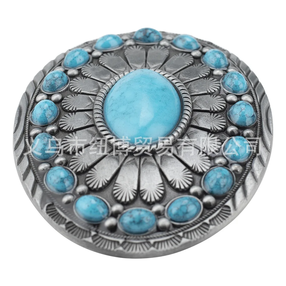 Women's Aristocratic Palace Belt Buckle Embossing Process