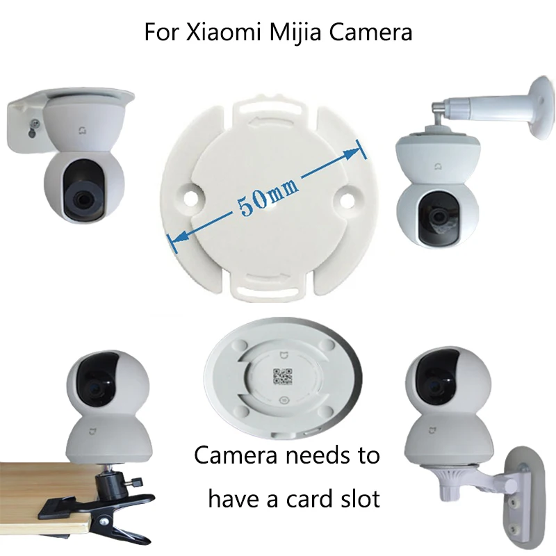 Base de soporte de elevación para cámara de vídeo, interfaz 1/4 para cámara inteligente Xiaomi Mijia TP-LINK, Base de montaje en pared, base PTZ para cámara