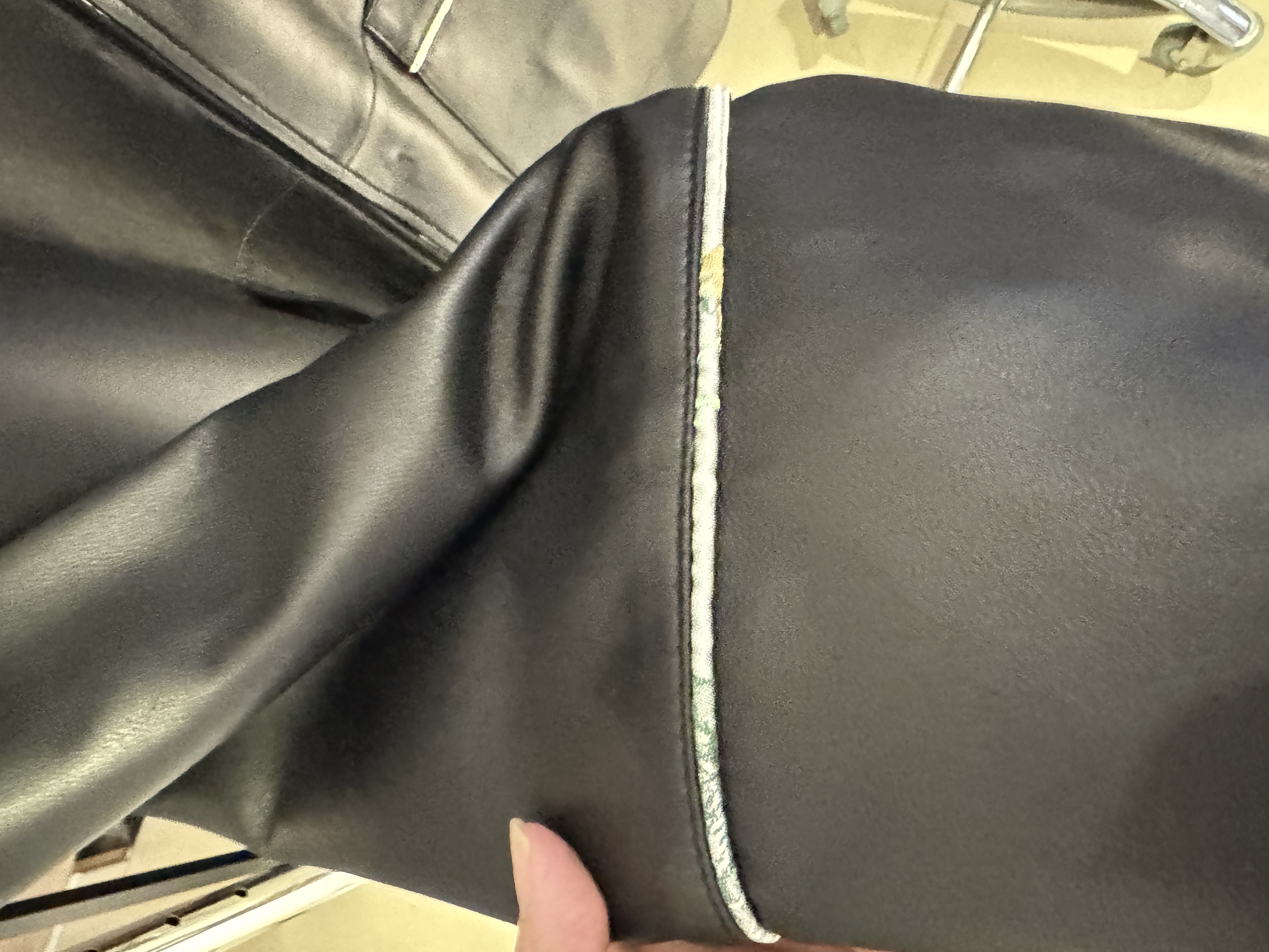 Casaco de pele de couro real feminino curto dupla face com seda natural pele de carneiro casaco curto feminino