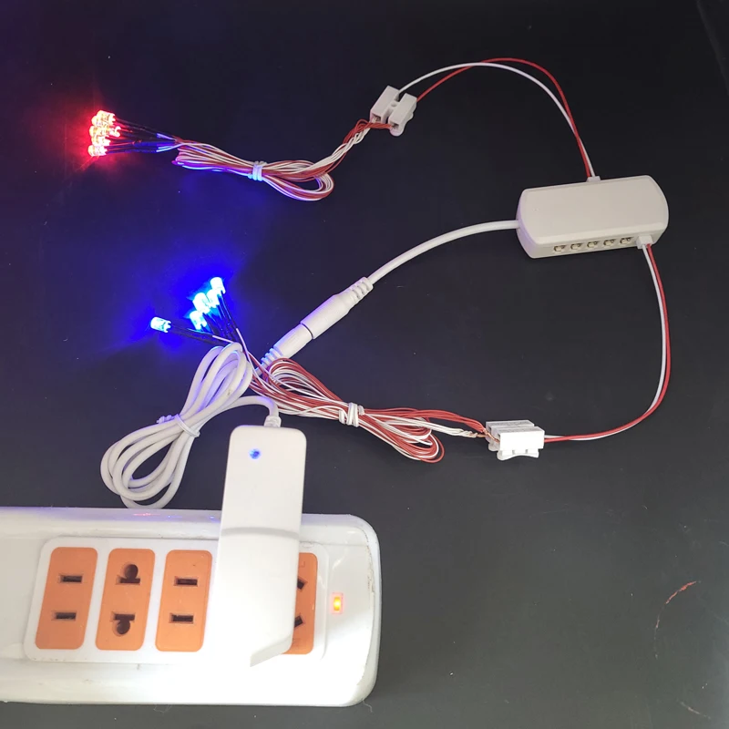 3 v/12 v AC/DC อะแดปเตอร์แหล่งจ่ายไฟ 6 พอร์ต 3 v/12 v DC รถไฟเค้าโครง/รถไฟ/รถไฟ Diorama EU/US/US
