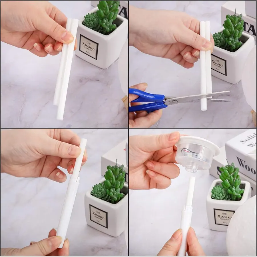 แท่งหมึกเติมสำหรับเครื่องทำความชื้นขนาดเล็กแบบ USB 10ชิ้น/แพ็คสามารถเปลี่ยนได้