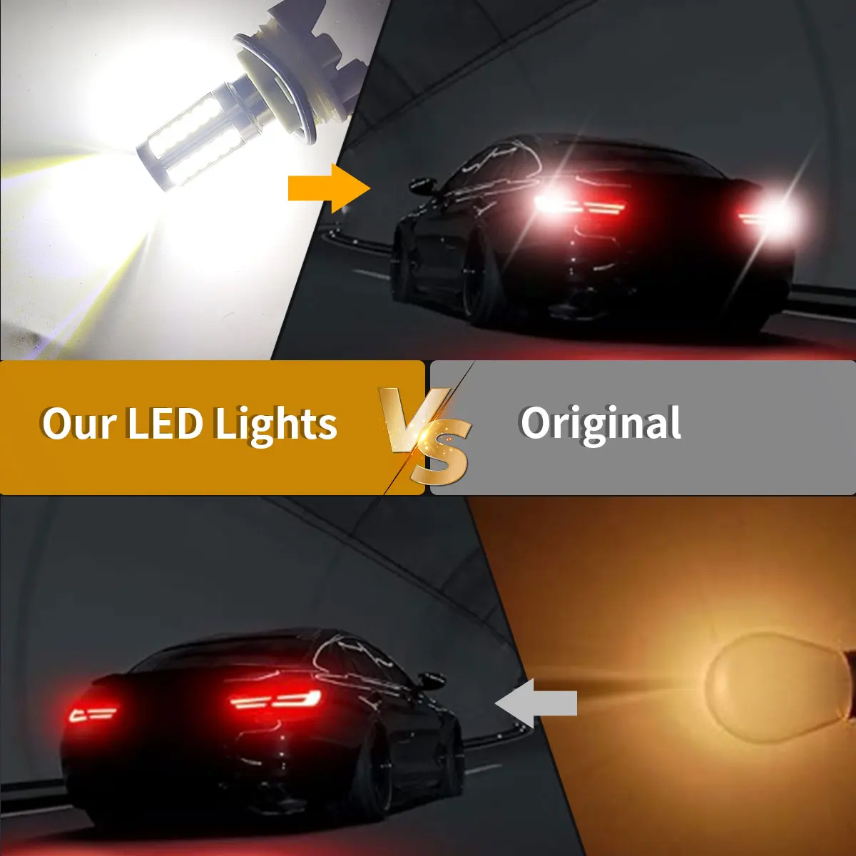 2 pçs 1156 ba15s 1157 bay15d 33 smd led lâmpadas de freio flash do carro para sinal volta do carro nevoeiro freio reverso backup luzes running