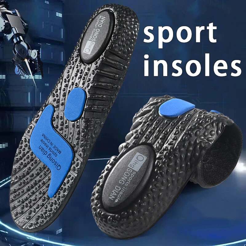 Cuscinetti Supporto per arco Inserti ortopedici Solette sportive per scarpe Uomo Donna Comoda soletta da corsa per piedi Cestini antiscivolo Scarpe
