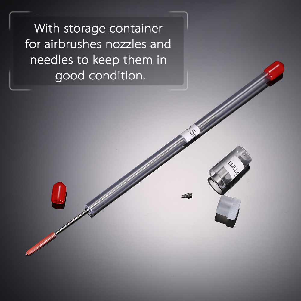 Сменные иглы для аэрографа, насадка 0,2 мм, 0,3 мм, 0,5 мм