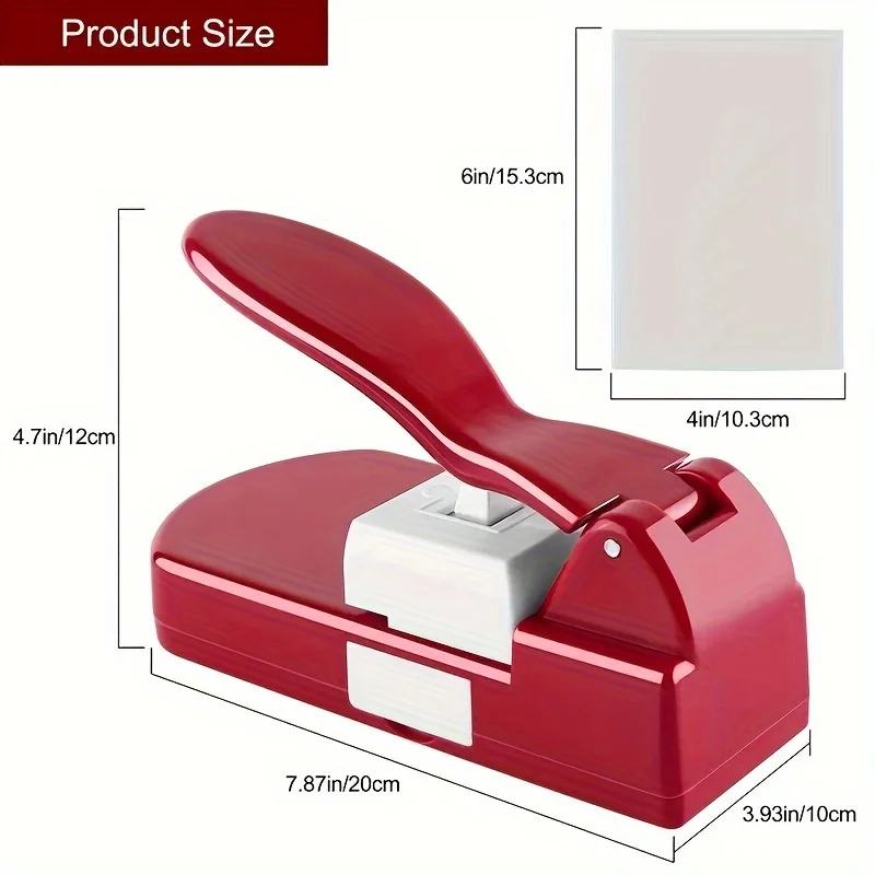 Red Puzzle Maker & 1pc Puzzle Maker with 10pcs Adhesive Foam, Crafts Making Puzzle Scrapbook--Puzzle Mini Tool