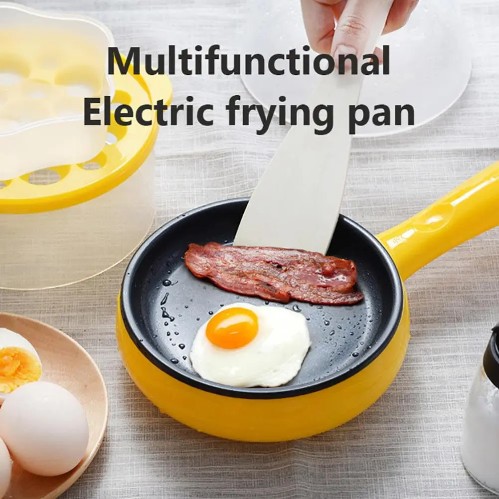 Multicooker 6 นิ้ว Non-Stick กระทะไฟฟ้ามินิกระทะทําอาหารไฟฟ้าหม้ออาหารเช้าเครื่องสําหรับไข่สเต็กครัว 220V