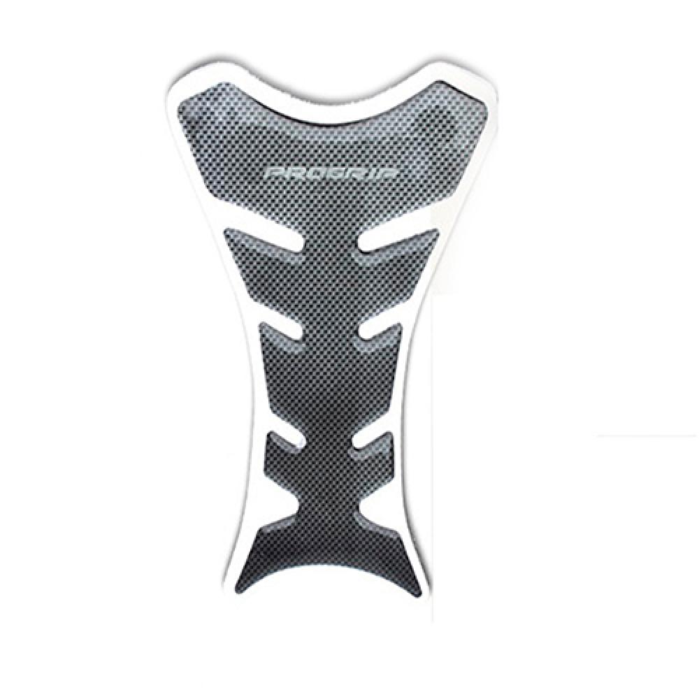 Schwarz Aufkleber Auto Dekoration Dekoration Carbon Fishbone Form Faser Motorrad Tank Pad Auto Dekoration
