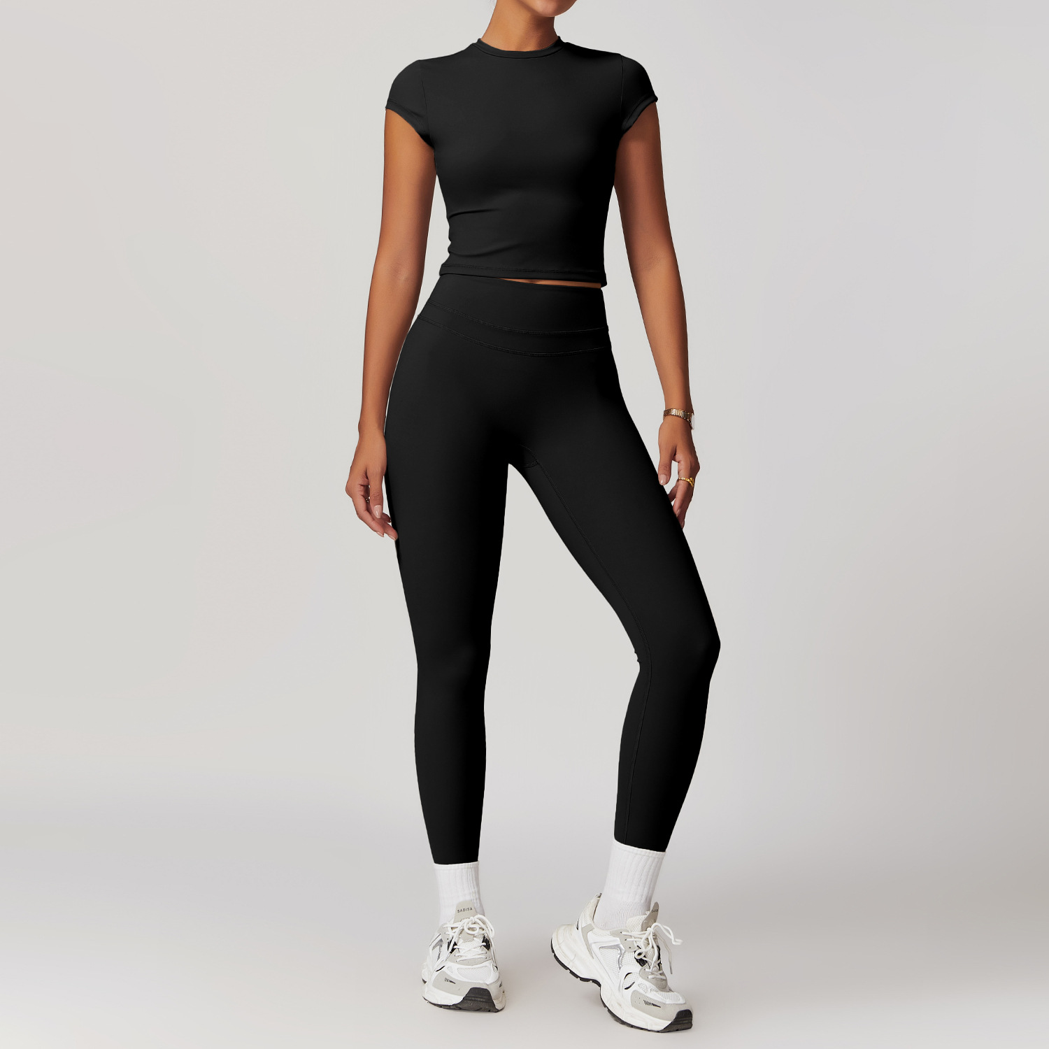 SWELTERING-ropa deportiva de 2 piezas para mujer, conjunto de Yoga, ropa de gimnasio, trajes de Yoga, conjunto de Fitness, chándales, Sujetador deportivo, mallas de gimnasio