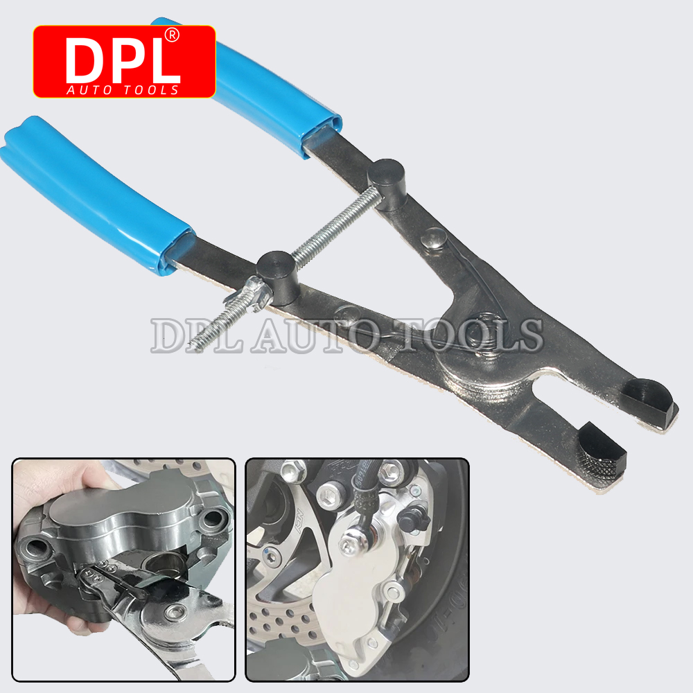 รถจักรยานยนต์เบรคลูกสูบ Caliper มือซ่อมเครื่องมือคีมกําจัดเหล็กคาร์บอนชุดอุปกรณ์เสริมรถจักรยานยนต์สําหรับ BMW Honda Suzuki