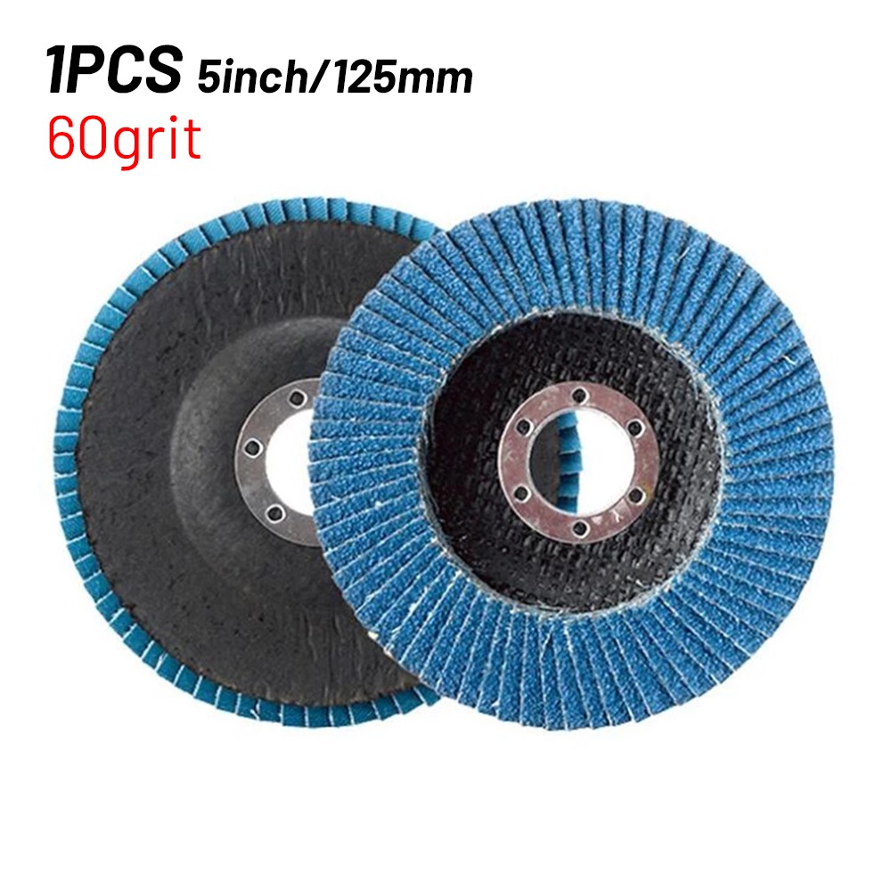 5 ''125mm Metall Schleif klappens ch eiben Winkels chl eifer Räder Klinge 40/ 60/120 Körnung Klappe Schleif scheibe Winkels chl eifer Schleif scheibe
