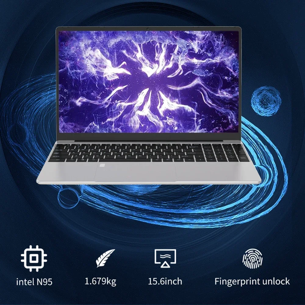 Windows 11 Gaming超軽量ラップトップ,intel alder n95,32GB,4スロット,wifi,ノートブック,オフィス,書斎,15.6インチ,第12世代,1テラバイト