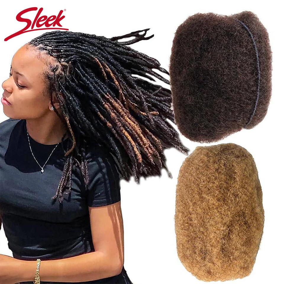 QVR-Remy Cabelo Brasileiro, Afro Kinky, Encaracolado, Cabelo Humano em Massa, Trança, Cor Natural, Tranças, Sem Trama, 1 Pacote, 50g por Pc