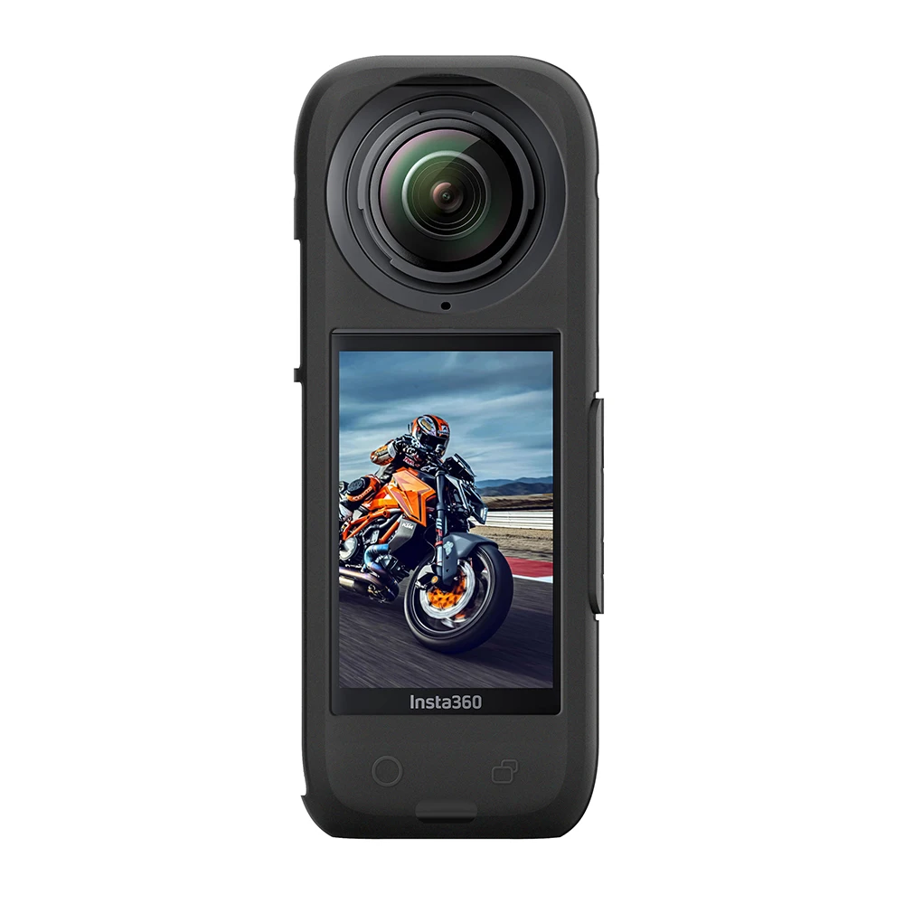 Protector de pantalla, película protectora curvada suave para Insta360 X4, funda de silicona, tapa de lente para accesorios Insta 360 X4