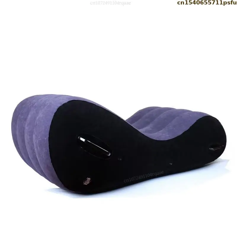 Sofá dobrável do hotel do estilo moderno com braço sofá-cama inflável portátil para viagens praia acampamento ao ar livre móveis de jardim
