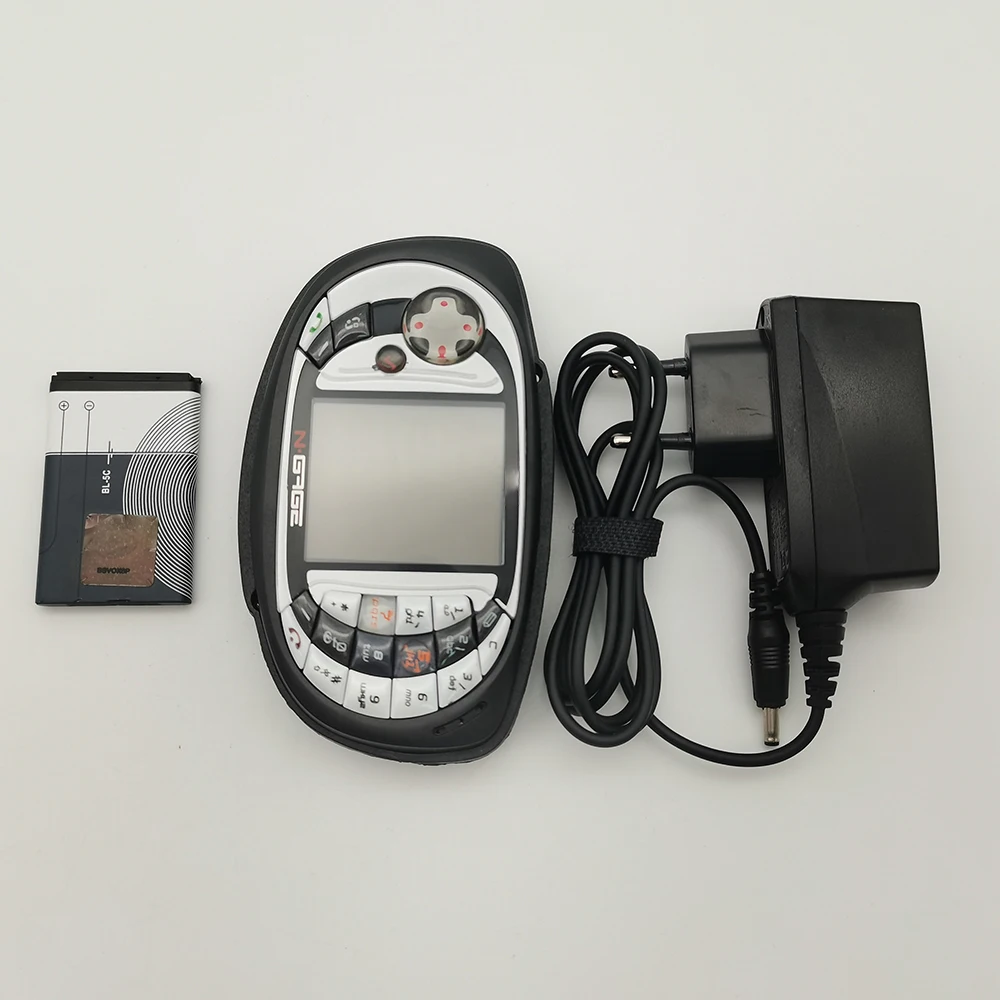 Teléfono móvil clásico original N-Gage QD fabricado en Finland, desbloqueado, envío gratis, compatible con solo idioma inglés