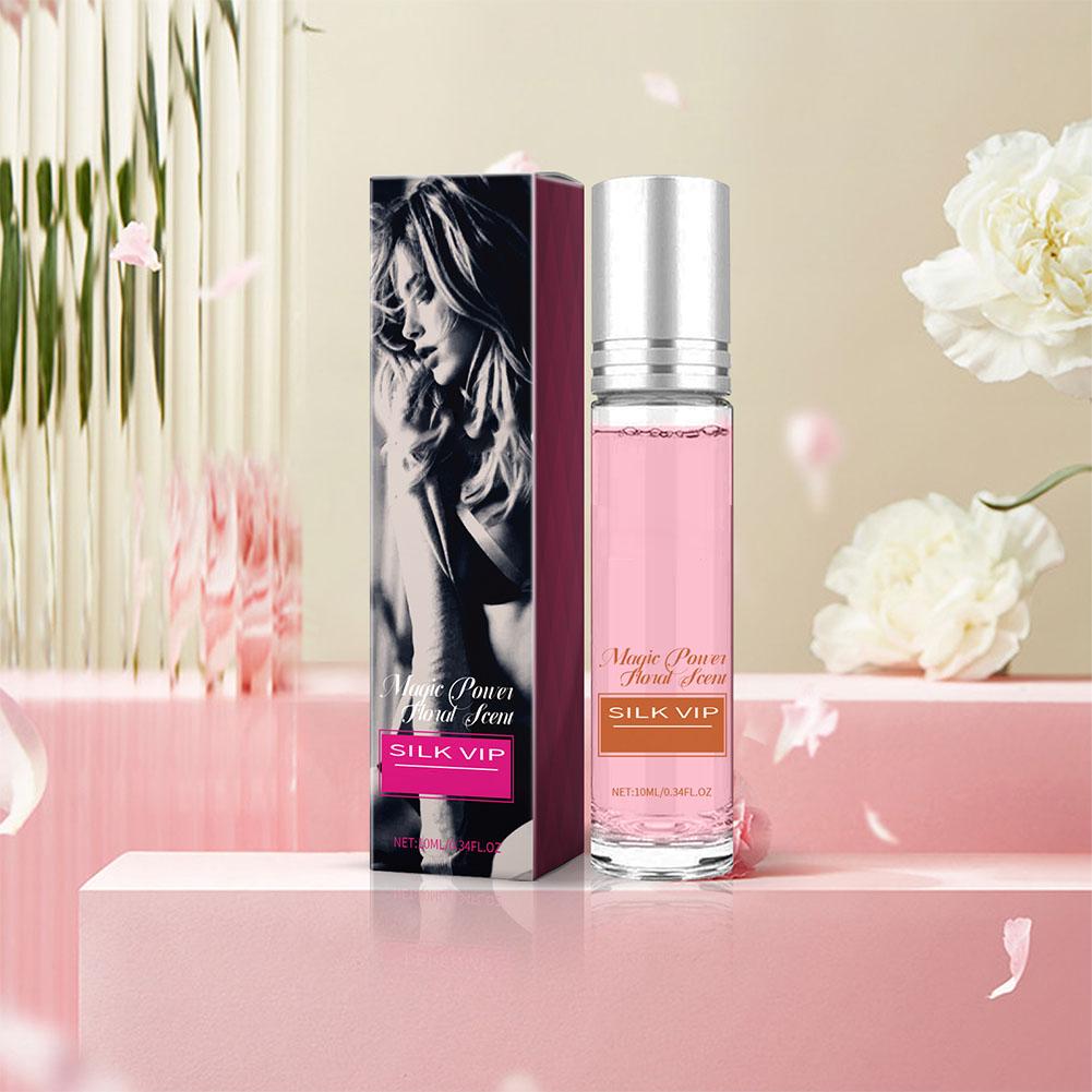 10 ミリリットル香水フェロモン魅力的な花の香水男性と女性のための長時間作用型香水オイルボディエッセンシャルオイル香水弾性オイル