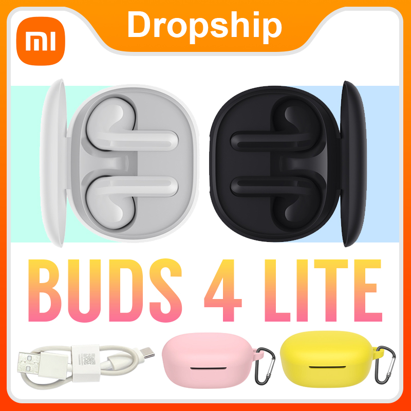 Xiaomi Redmi Buds 4, глобальное издание, настоящие беспроводные наушники, Bluetooth-наушники, музыкальная гарнитура, модные легкие наушники