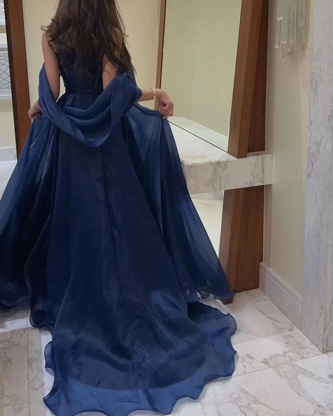Personalizado net plissado ruched baile de formatura a linha fora do ombro vestido de ocasião sob medida vestidos longos
