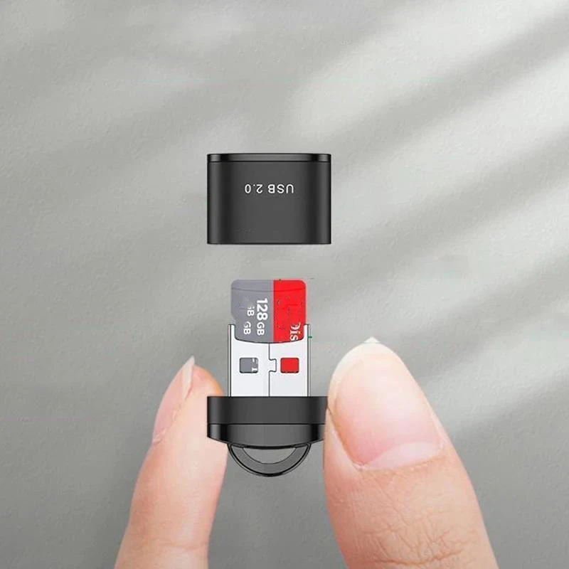 Mini USB Micro USB 2,0 High Speed Adapter SD/TF Speicher Kartenleser Für PC Computer Desktop Laptop Notebooks cartridge Zubehör