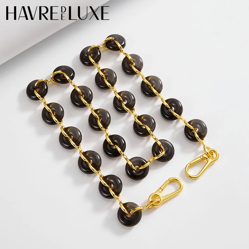 Donut Chain Replaceable Shoulder Bag For Loewe Puzzle Modification Decorative Hanging Chain Underarm Bag Strap Accessories